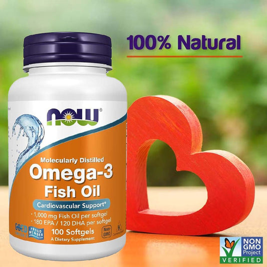 NOW Foods - Omega-3 Fish Oil (Original)