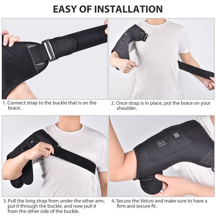 Electric Heating Pad With One Shoulder