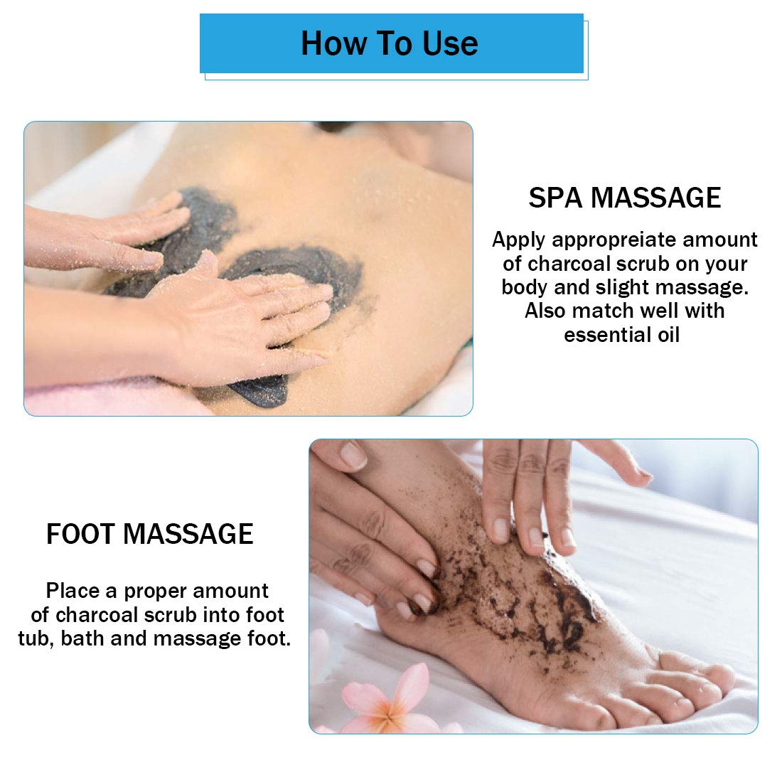 Charcoal Face Scrub Body Scrub Exfoliating Gel Dead Skin Remover