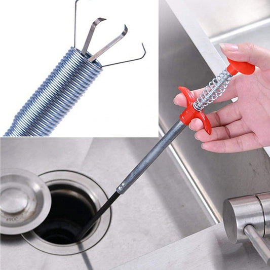 Hair Hook And Sewer Tool Waterpipe Hair Cleaner