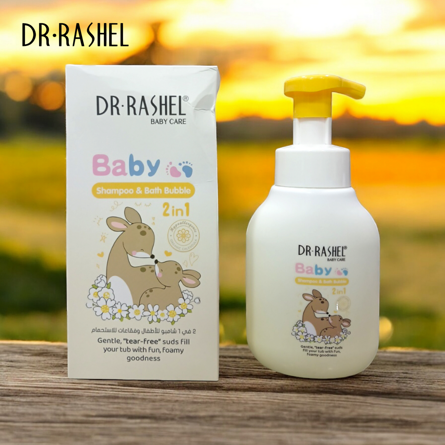 Dr rashel - 2-in-1 Shampoo & Liquid Powder (Original)
