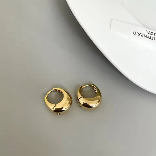 Women's Chunky Dome Earring