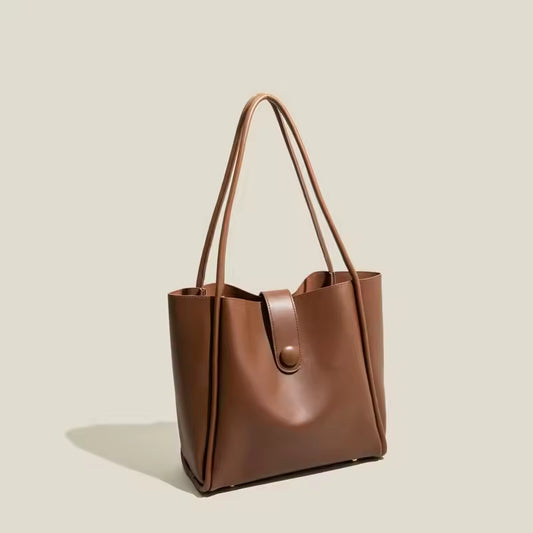 Retro One-shoulder High-grade Fashion Work Commuter Tote