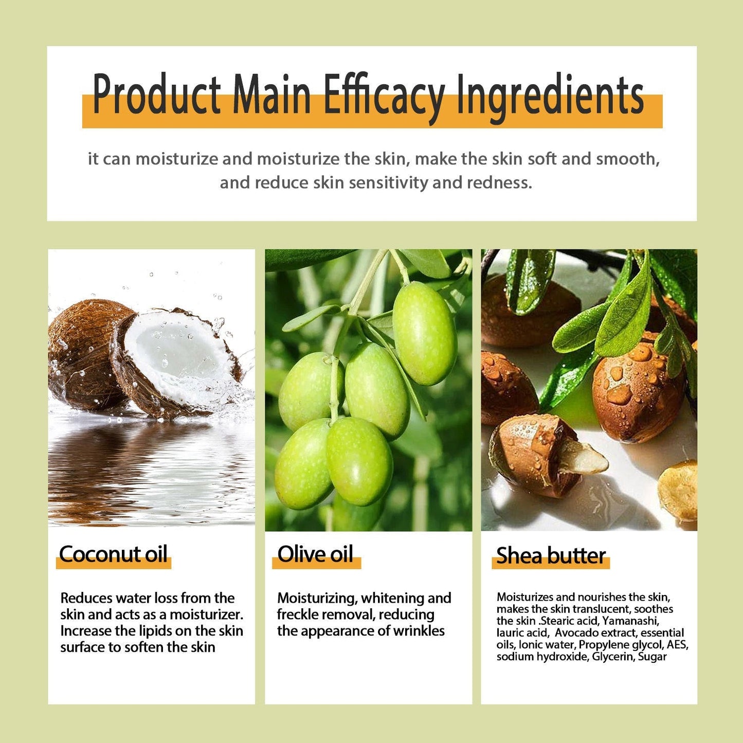 African Black Soap Deep Cleansing Body Anti-Mite Moisturizing