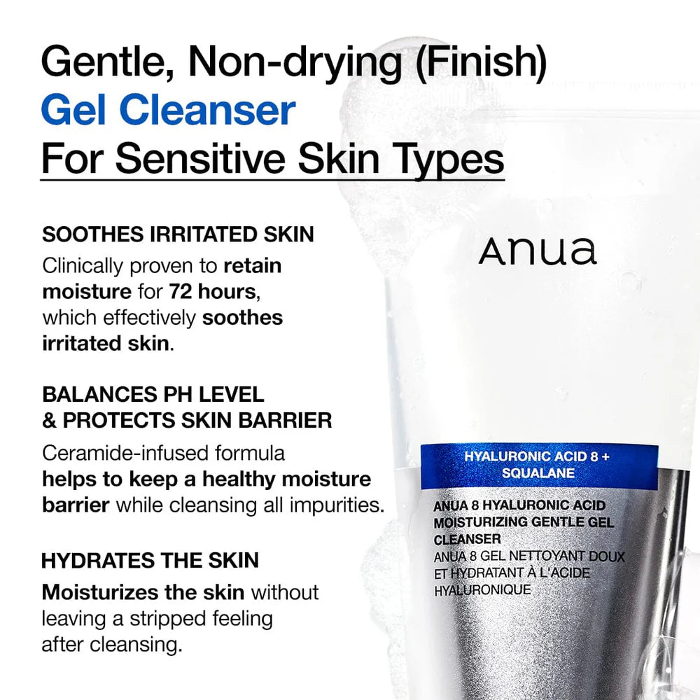 Anua - 8 Hyaluronic Acid Cleanser (Original)