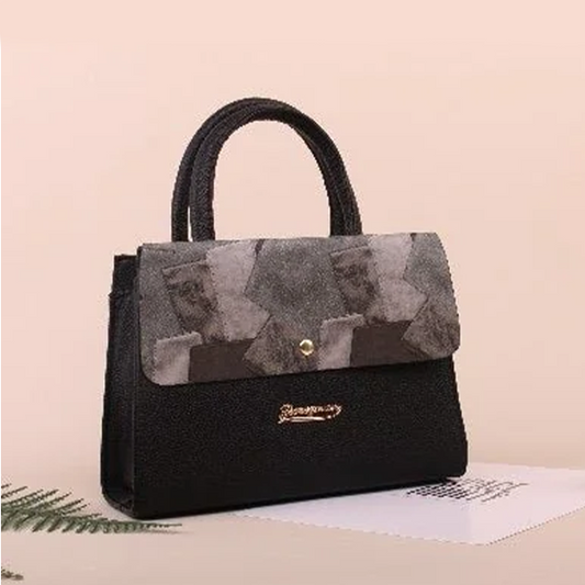 Casual Leather Shoulder Bag