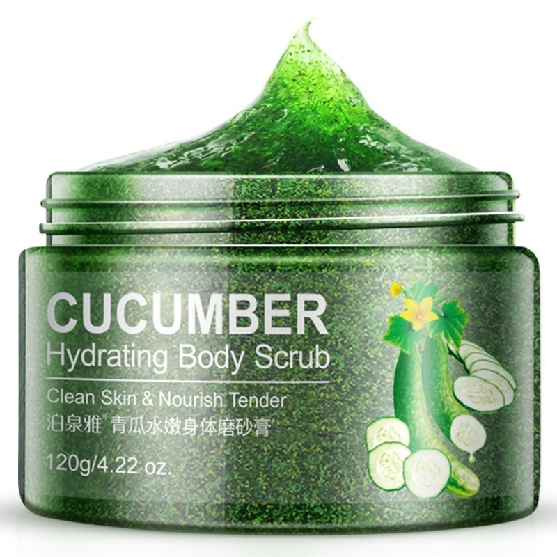 Almond & Cucumber Bright Skin and Body Moisturizing Scrub