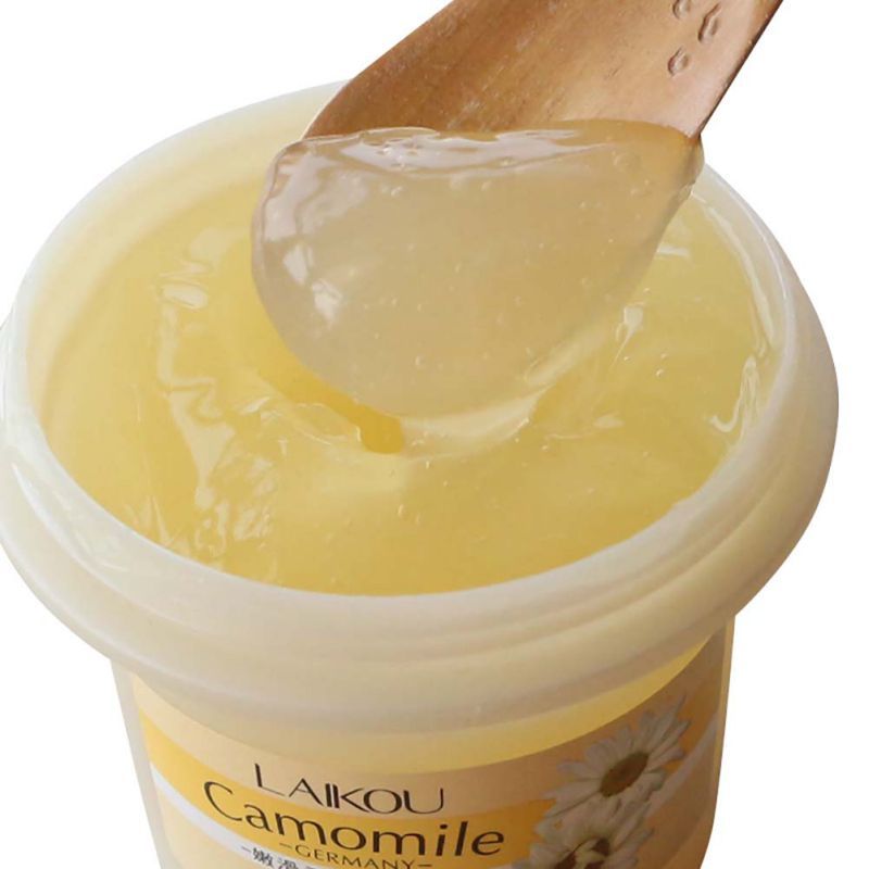 LAIKOU Deep Cleansing Facial Scrub with Camomile Extract - Natural Organic Exfoliating Cream