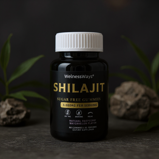 WellnessWays - Shilajit Sugar-Free Gummies (Original)