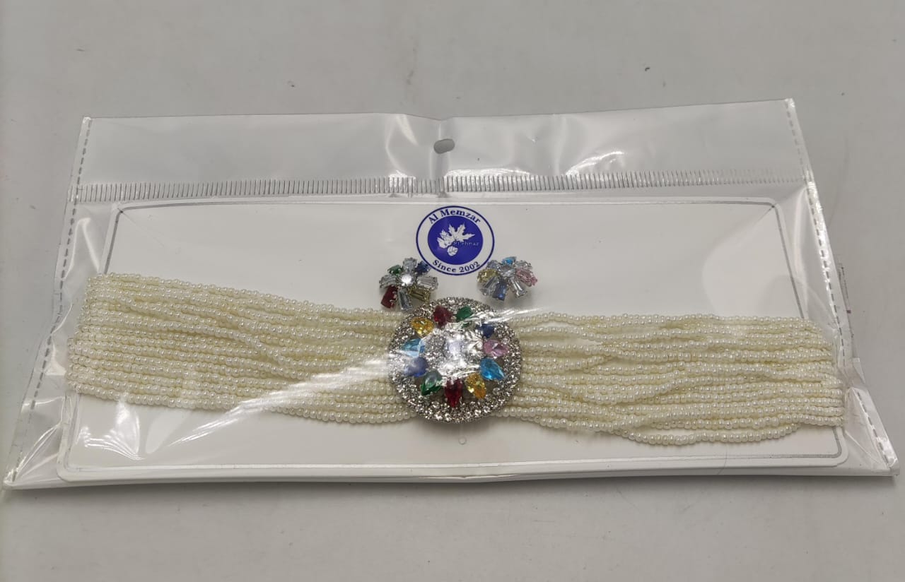 Pearl Choker Necklace Sets