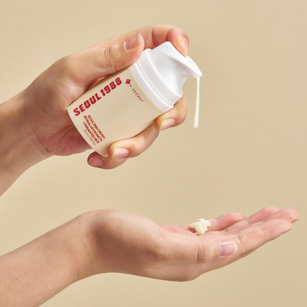K-SECRET - SEOUL 1988 Cream: Retinal Liposome 1% + Fermented Rice (Original)