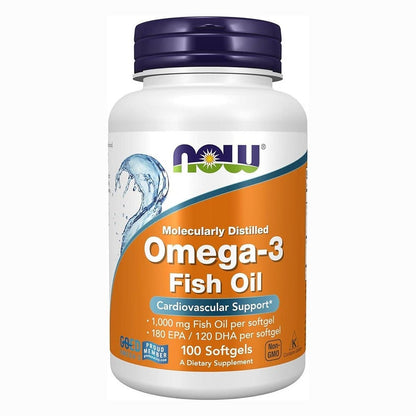 NOW Foods - Omega-3 Fish Oil (Original)