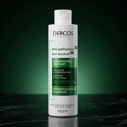 Dercos Technique Anti-Dandruff Treatment Shampoo For Oily Skin