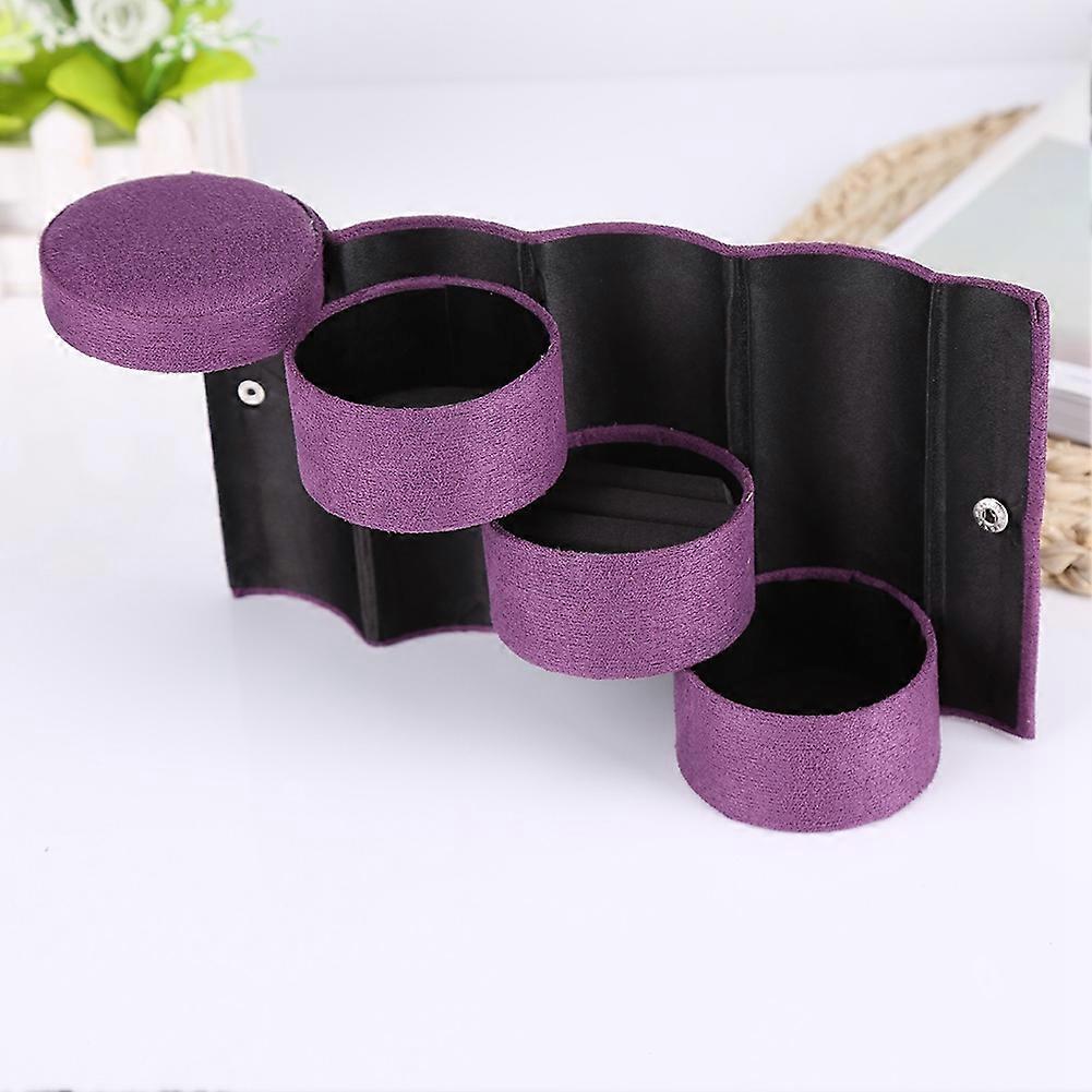 Schellen 3 Layers Portable Rotating Jewellery Box