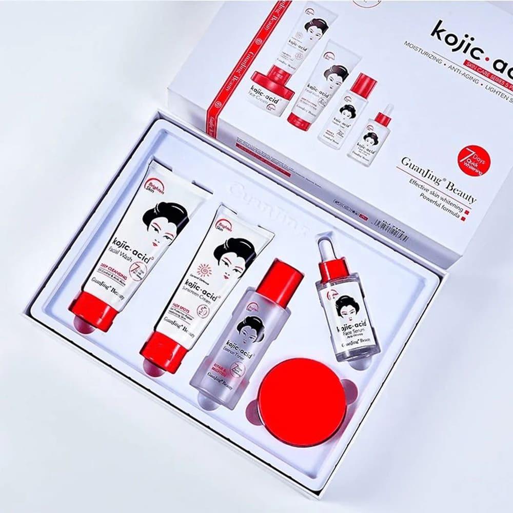 GuanJing - Kojic Acid Skin Care Set (Original)