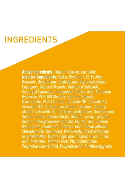 CeraVe Hydrating Mineral Sunscreen SPF 30 Face Sheer Tint