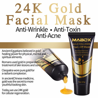 Mabox Gold Collagen Peel Off Mask