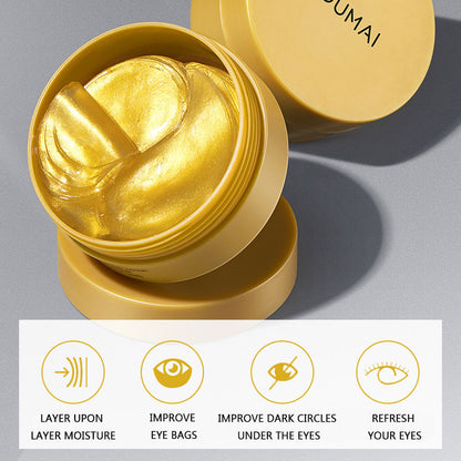 Houmai Lady 24k Golden Eye Mask Care Moisturizing Skin Care