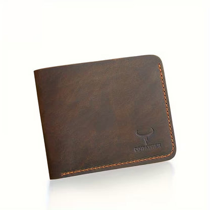 Business Fashion Men Retro Short Wallet