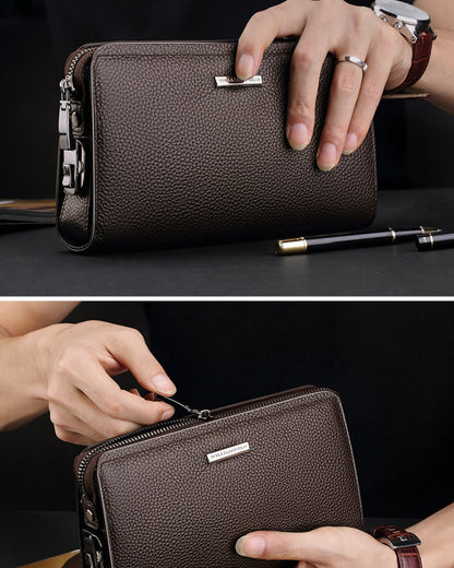 Men's Large-Capacity Wallet Male Clutch