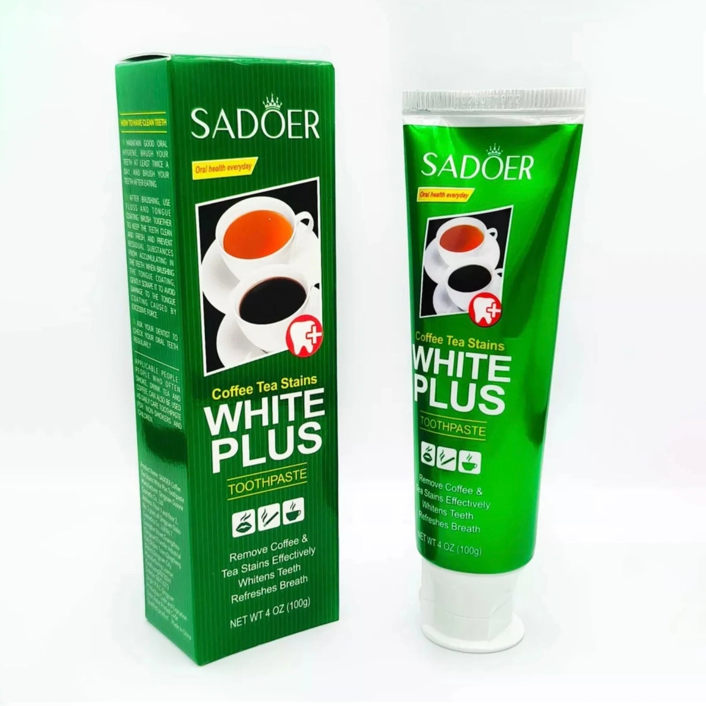 Sadoer White Plus Teeth Whitening Toothpaste