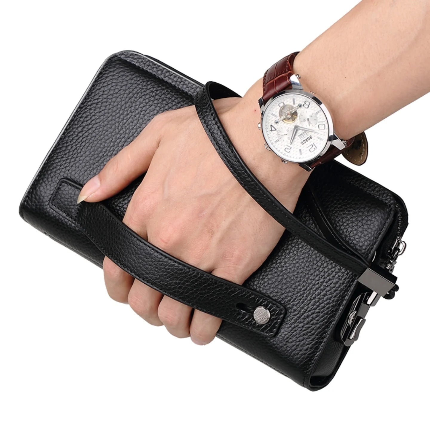 Men's Large-Capacity Wallet Male Clutch