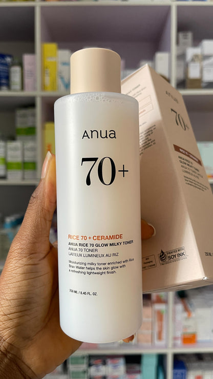 Anua -Rice 70 Glow Milky Toner (Original)