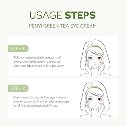 Green Tea Eye Cream Anti-Wrinkle Skin Care Korean Cosmetics