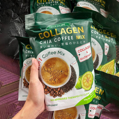 Fitgum - Collagen Chia Coffee Mix (Original)