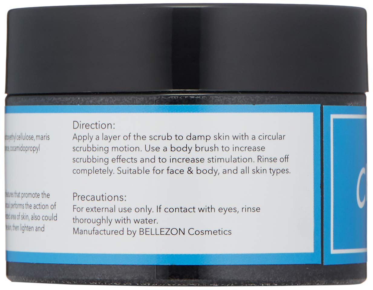 Charcoal Face Scrub Body Scrub Exfoliating Gel Dead Skin Remover