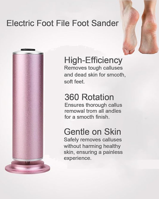 Electric Pedicure Foot Care Tool Files Pedicure Callus Remover
