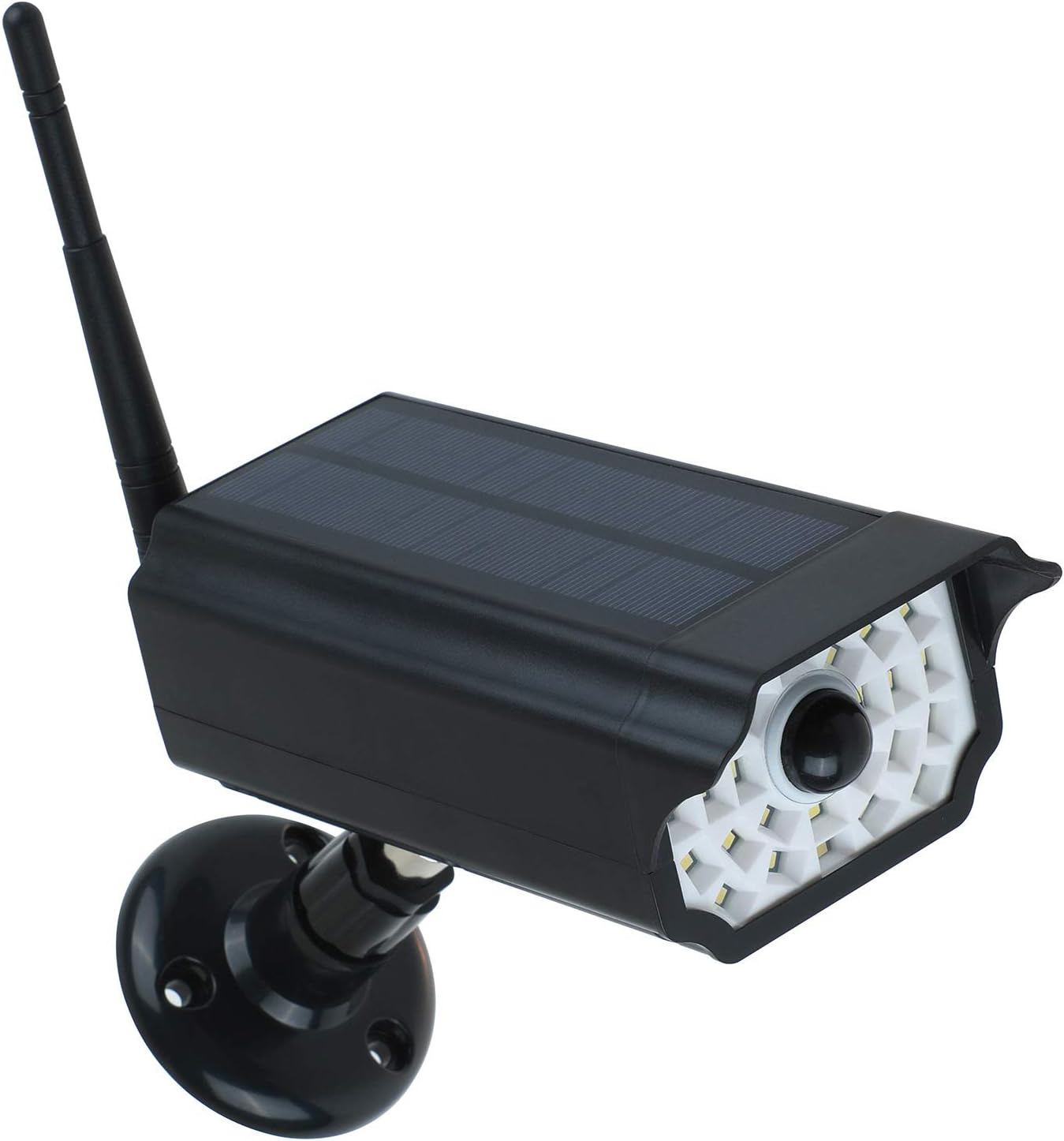 Solar Simulation Monitor Lamp Wall Lamp Scare Thief Anti-theft 30LED Infrared Sensor Lamp