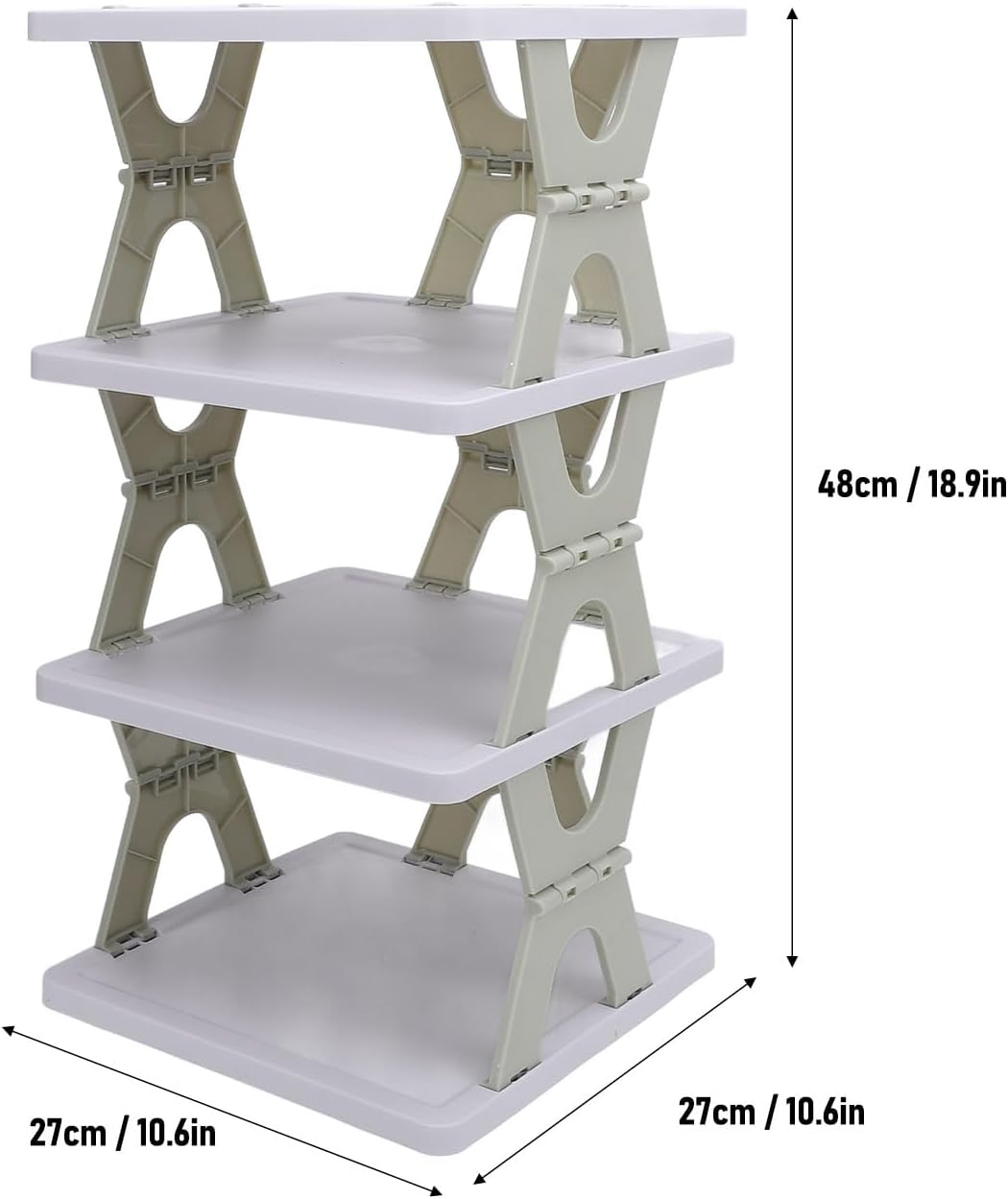 Modular Stackable Shoe Rack