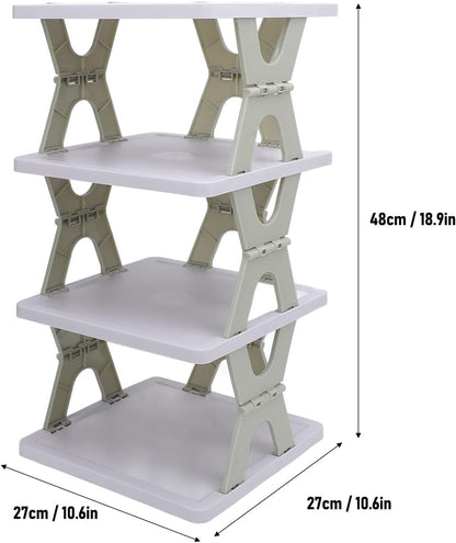 Modular Stackable Shoe Rack