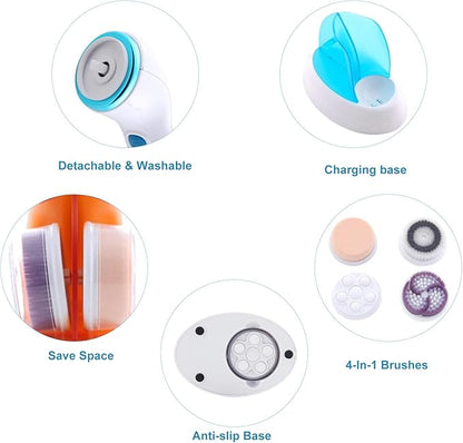 Electric Pore Cleanser & Facial Cleansing Brush