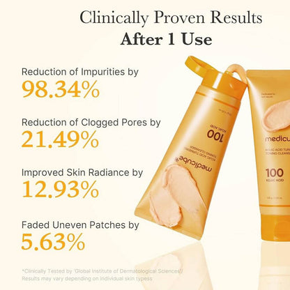 Medicube - Kojic Acid Turmeric Toning Cleanser