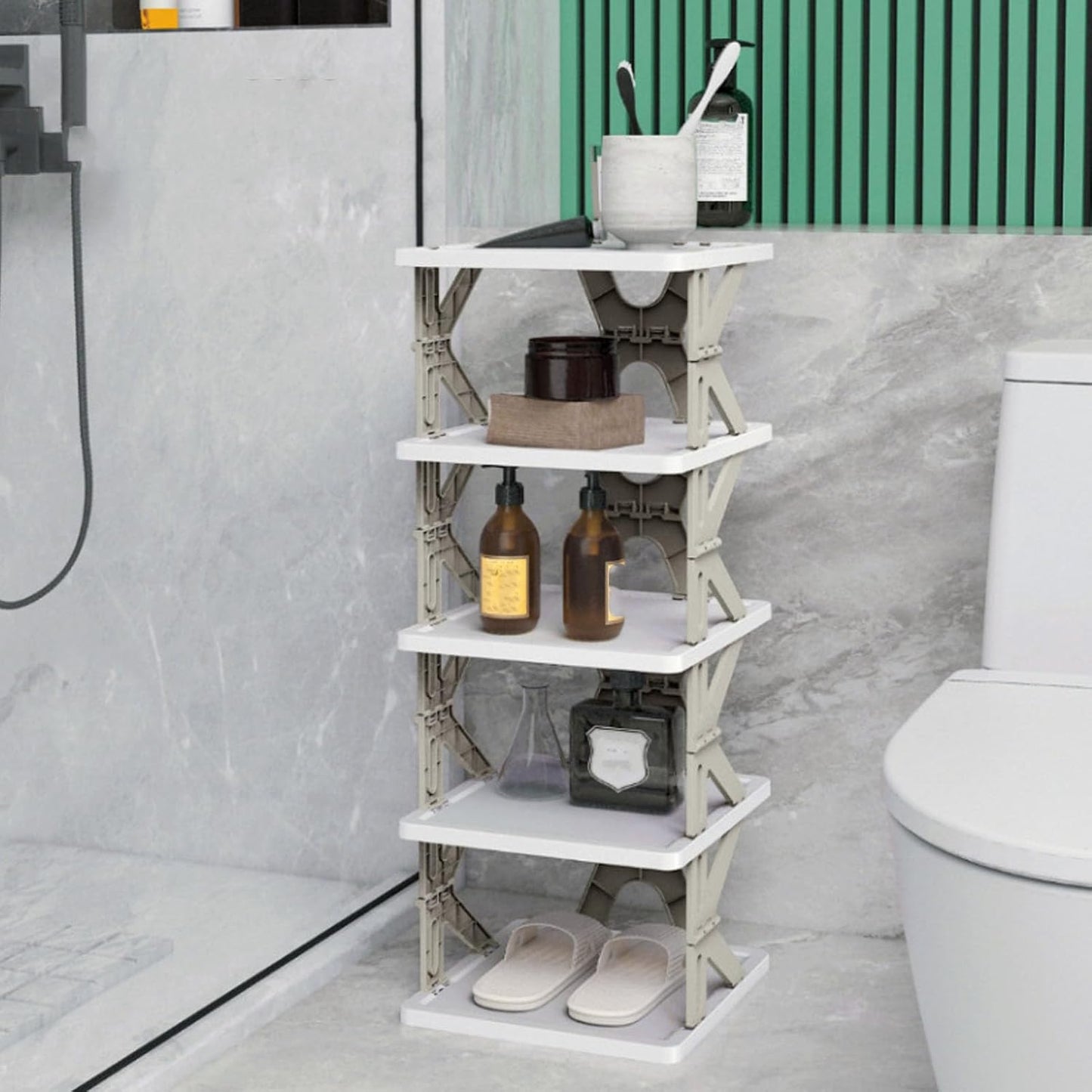 Modular Stackable Shoe Rack