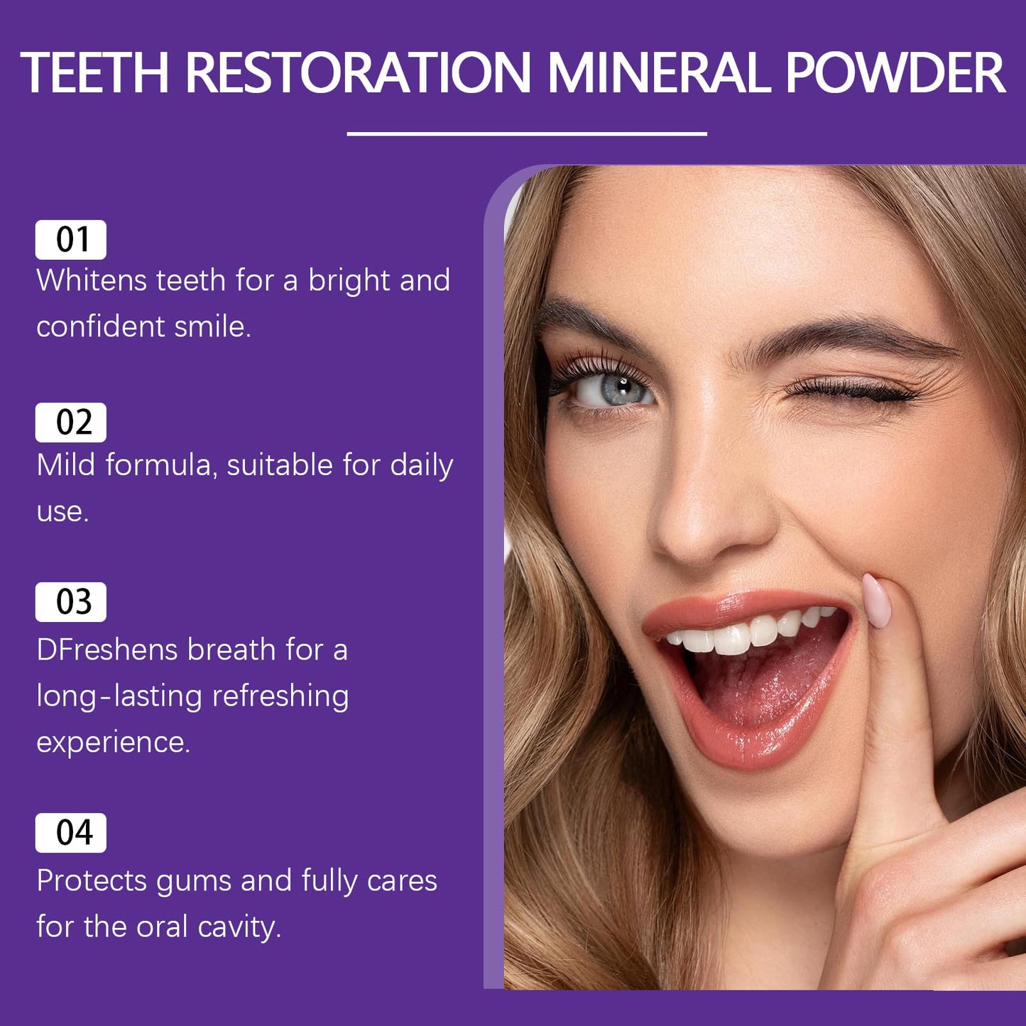 Oralhoo - Teeth Restoration Mineral Powder (Original)