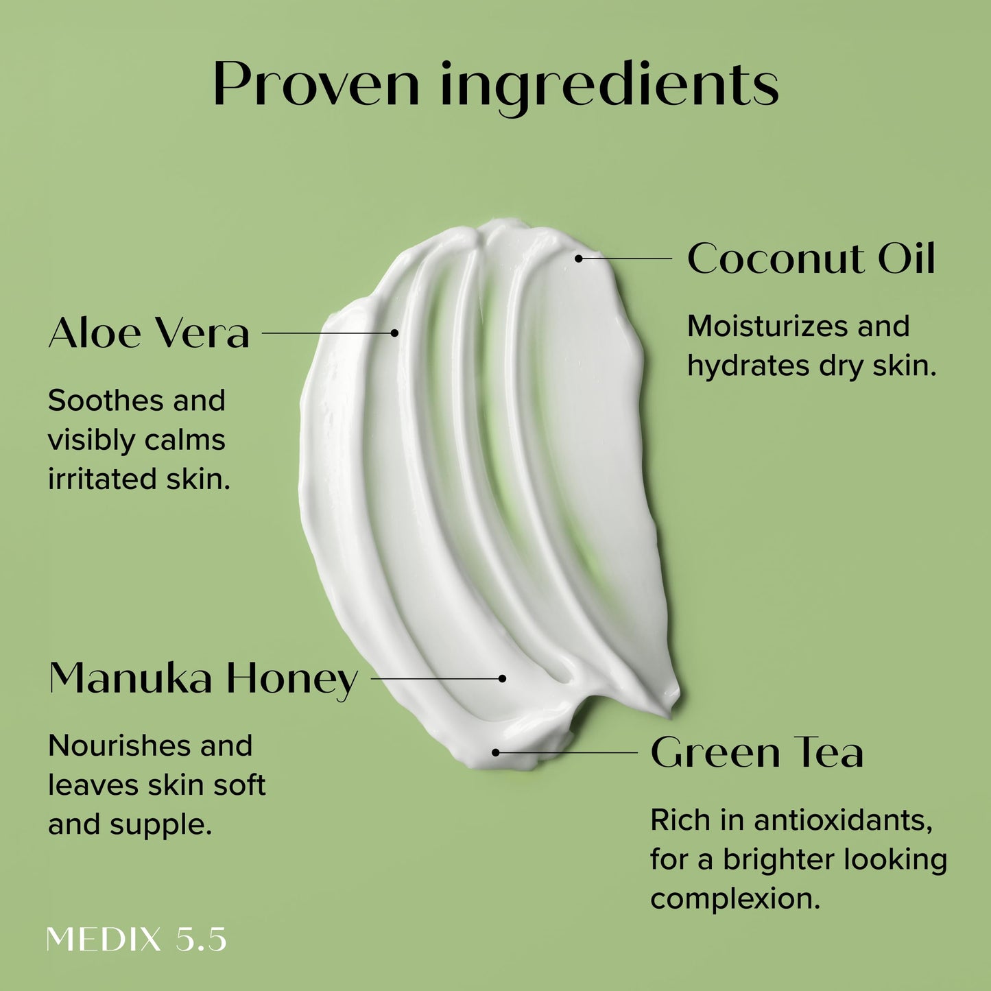 Medix 5.5 - Coconut Oil + Manuka Honey Replenish & Revive Body Cream