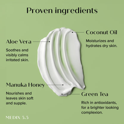 Medix 5.5 - Coconut Oil + Manuka Honey Replenish & Revive Body Cream