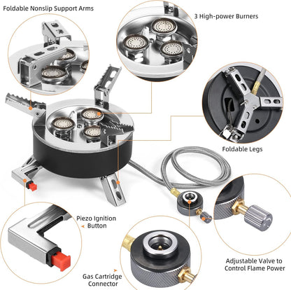 Compact Gas Stove for Outdoor