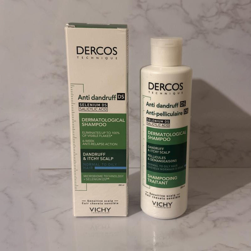 Dercos Technique Anti-Dandruff Treatment Shampoo For Oily Skin