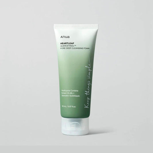 Anua Heartleaf Quercetinol Pore Deep Cleansing Foam for Clear Skin 150ml