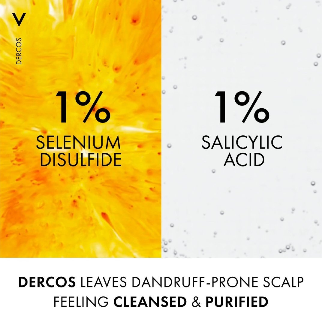 Dercos Technique Anti-Dandruff Treatment Shampoo For Oily Skin