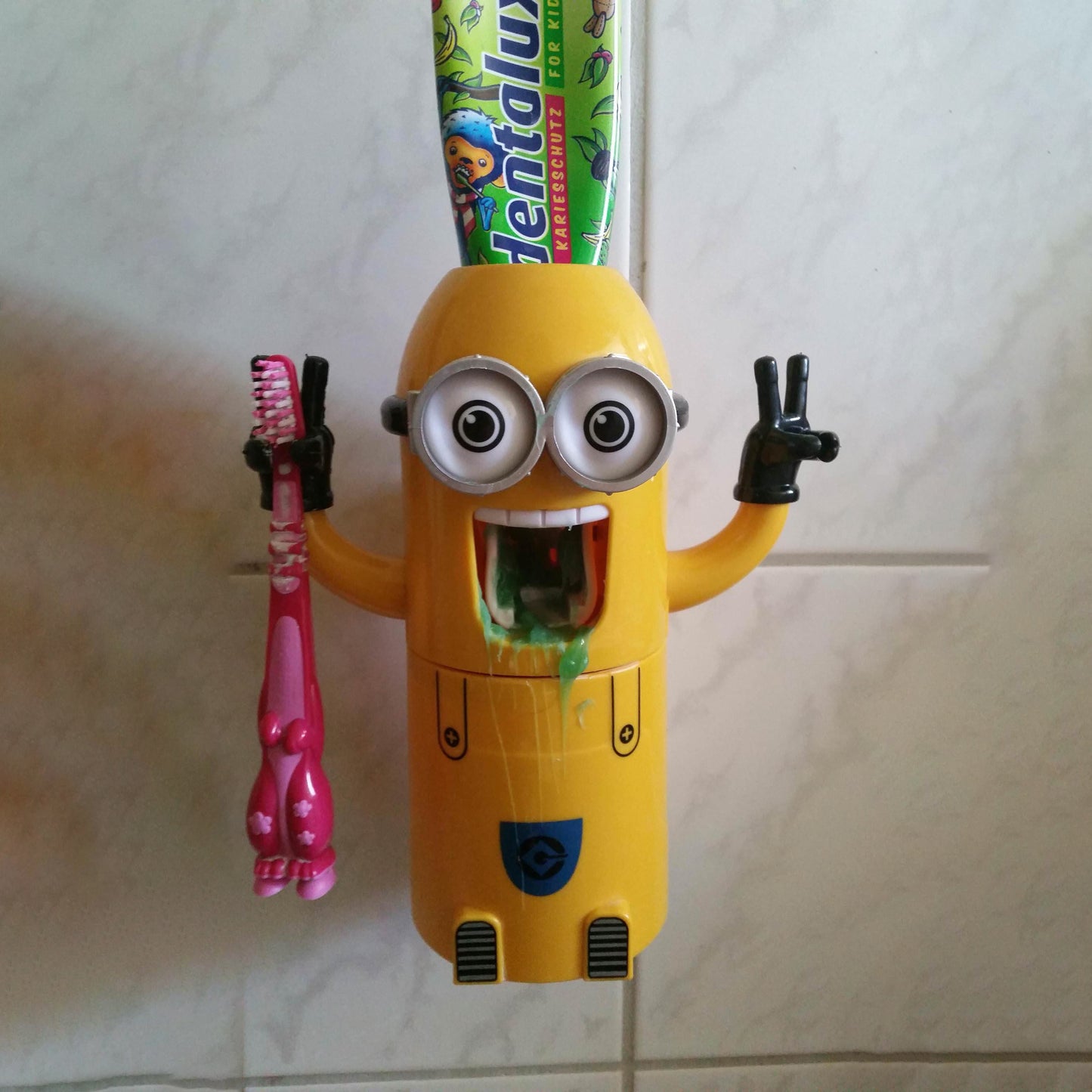 Minions Toothpaste Dispenser