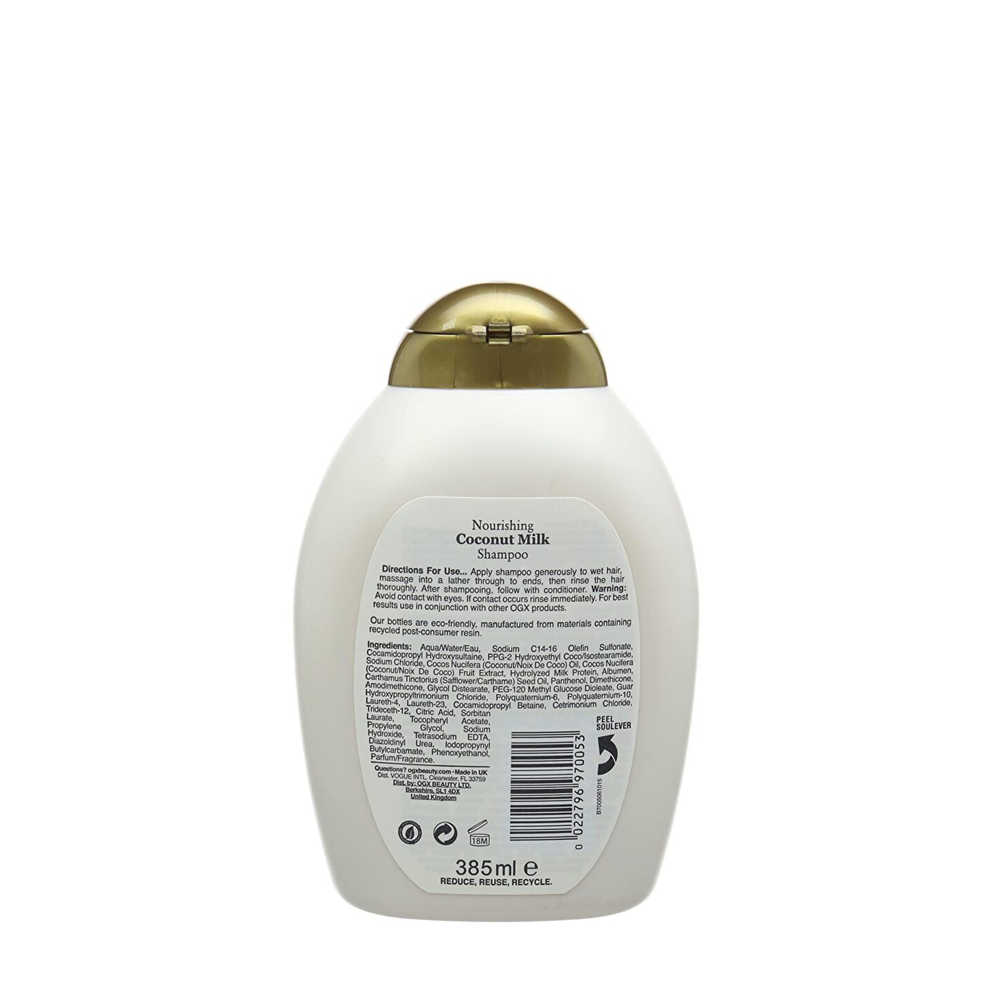 Coconut Milk Shampoo (Original)