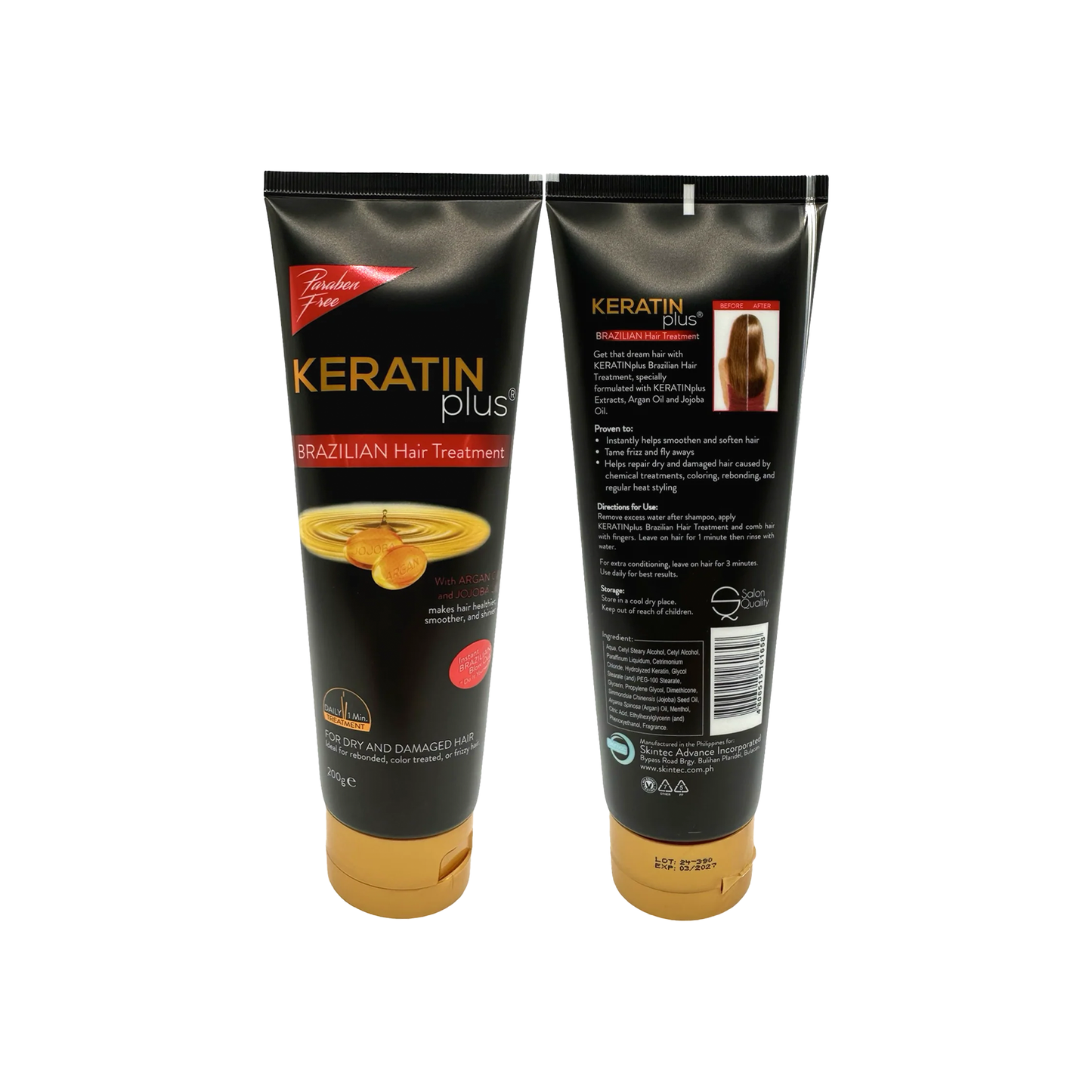 Paraben Free - Keratin Plus