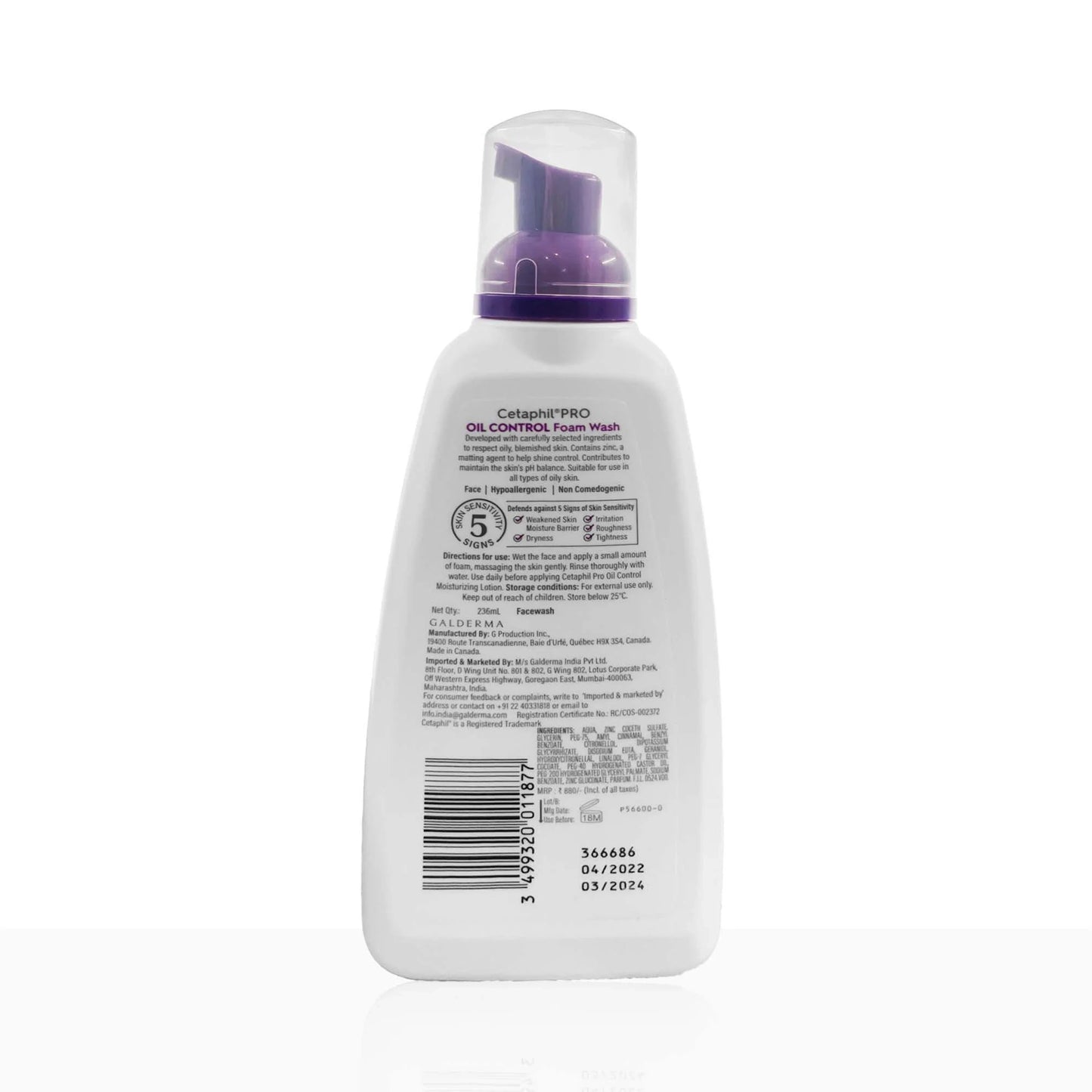 Cetaphil Pro Oil Control Foam Wash