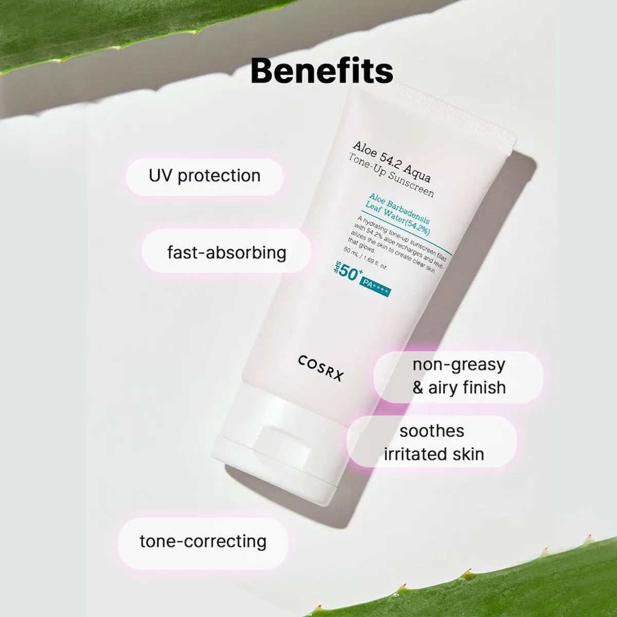 COSRX - Aloe 54.2 Aqua Tone-Up Sunscreen (Original)