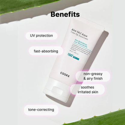 COSRX - Aloe 54.2 Aqua Tone-Up Sunscreen (Original)